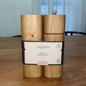Wood Salt Pepper Shaker Set Threshold Studio McGee